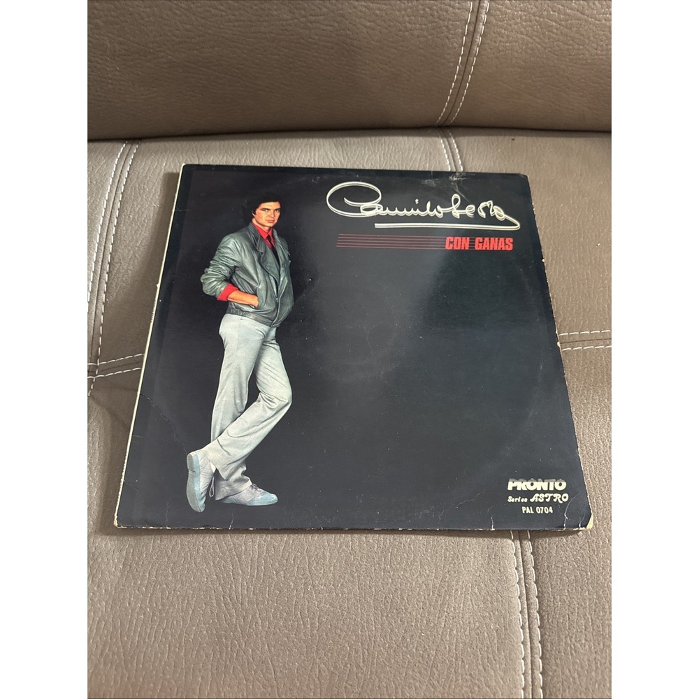 CAMILO SESTO "Con Ganas" 1982 (PRONTO/PAL0704) VG+